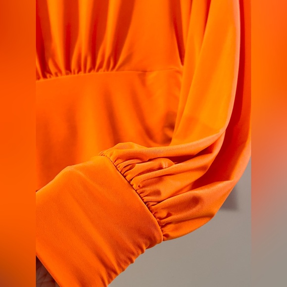 Bright orange 2 Saints top - Picture 3 of 8